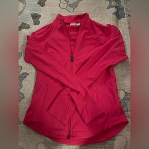 Athleta Women's Pink zip-up